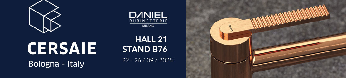 DANIEL RUBINETTERIE @ CERSAIE 2025