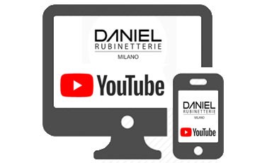 Abonnieren Sie unseren Youtube-Kanal: Daniel Rubinetterie Milano