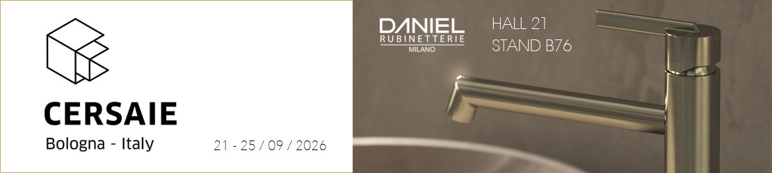 DANIEL RUBINETTERIE @ CERSAIE 2026